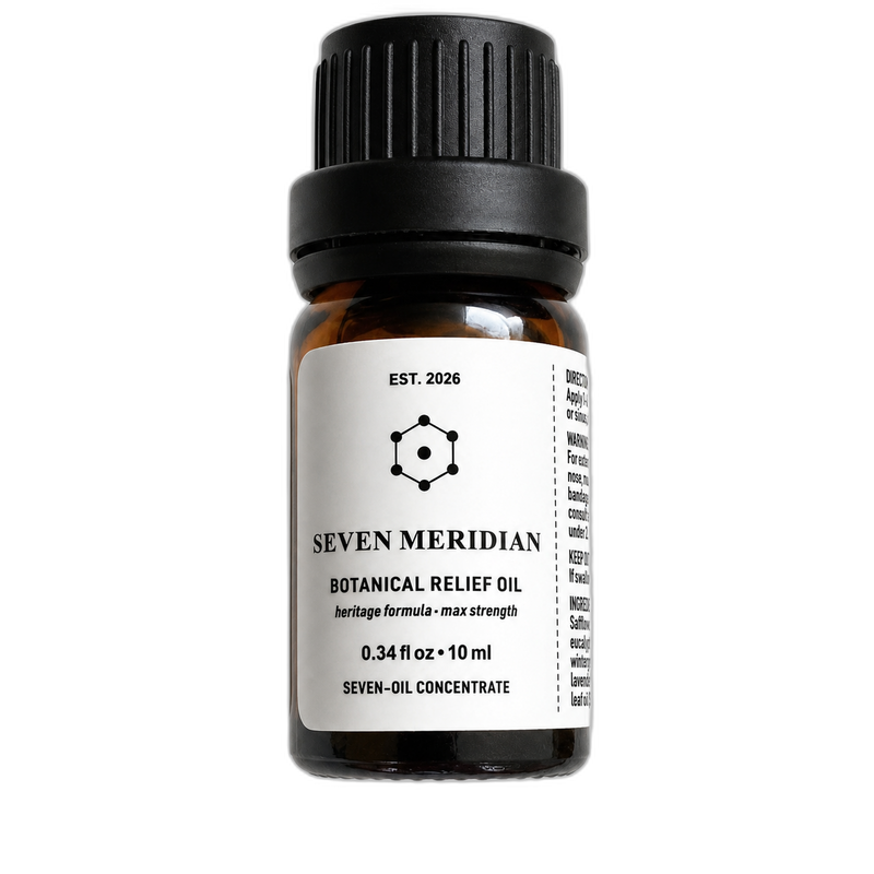 Seven Meridian Botanical Relief Oil